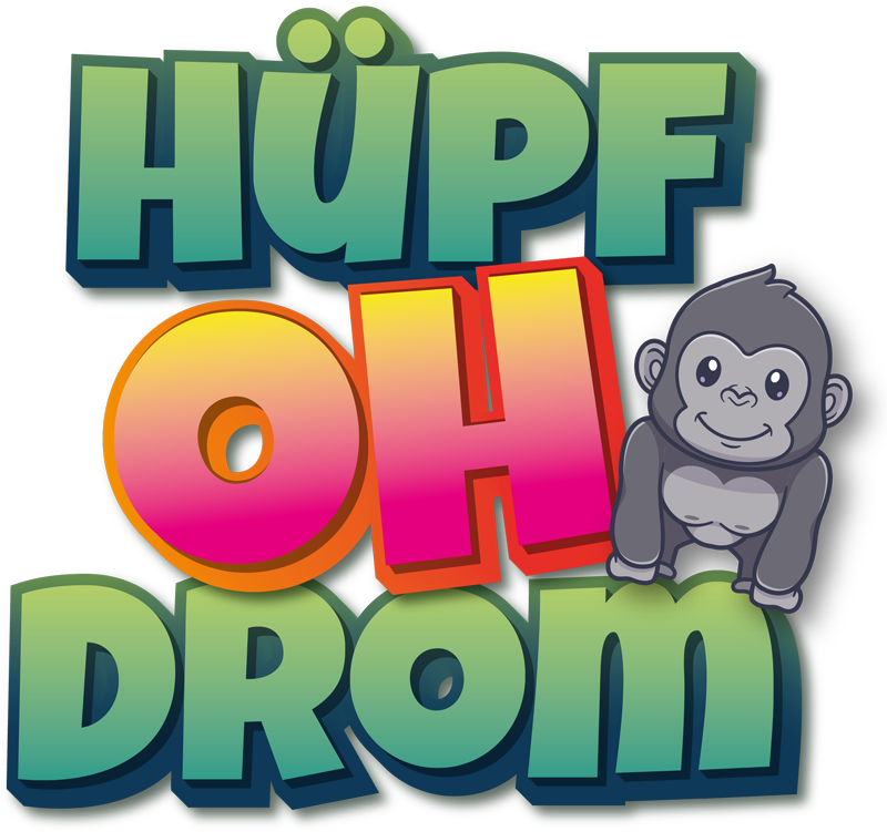 Hüpfohdrom Logo